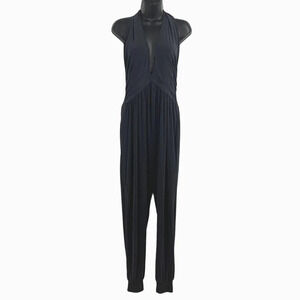 Free People Movement Women's Deep V Neck Sleeveless Modal Jumpsuit Size S